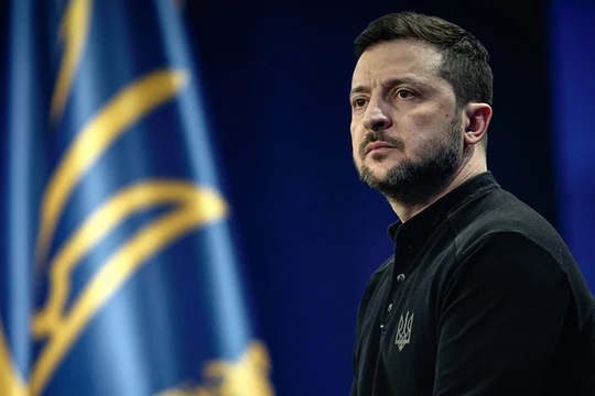 Tổng thống Ukraine Volodymyr Zelensky. Ảnh: Getty.