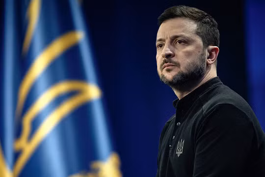 Tổng thống Ukraine Volodymyr Zelensky. Ảnh: Getty.