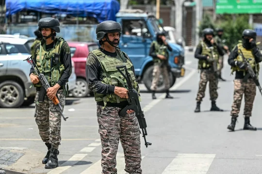 Ấn Độ và Pakistan đã giáng và gánh chịu những đòn nặng nề trong cuộc xung đột gần đây. Ảnh: AFP.