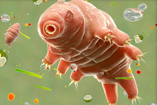 Loài gấu nước có kích thước rất nhỏ nhưng ẩn chứa bí mật có thể giúp con người chống bức xạ. Ảnh: PM.