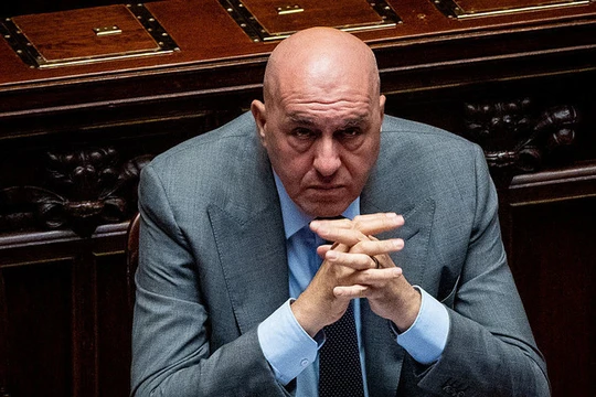 Bộ trưởng Quốc phòng Italy Guido Crosetto. Ảnh: Getty.