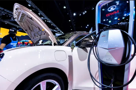 Great Wall Motors của Trung Quốc đã bắt đầu sản xuất xe điện tại Thái Lan vào tháng 1/2024 (Ảnh: Reuters)