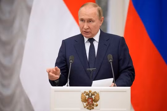 Tổng thống Nga Vladimir Putin (Ảnh: Getty)