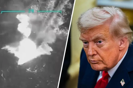 Chính quyền Tổng thống Mỹ Donald Trump có cơ sở pháp lý nào cho các vụ không kích tàu trên biển Caribe và Thái Bình Dương? Ảnh: NBC.