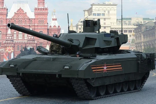 Xe tăng T-14 Armata của quân đội Nga (Ảnh: Military Watch)
