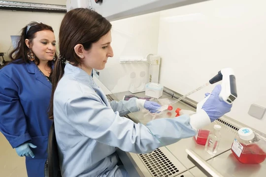 Tiến sĩ Borrello và nhóm của bà đã phát triển hai loại thuốc mới được thiết kế để ngăn chặn hoạt động của HDAC6. Ảnh: IE.