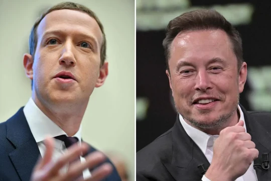 Elon Musk và Mark Zuckerberg dẫn đầu danh sách tỉ phú kiếm được nhiều tiền nhất trong nửa đầu năm nay (Ảnh: Getty)