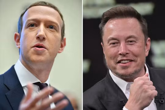 Elon Musk và Mark Zuckerberg dẫn đầu danh sách tỉ phú kiếm được nhiều tiền nhất trong nửa đầu năm nay (Ảnh: Getty)