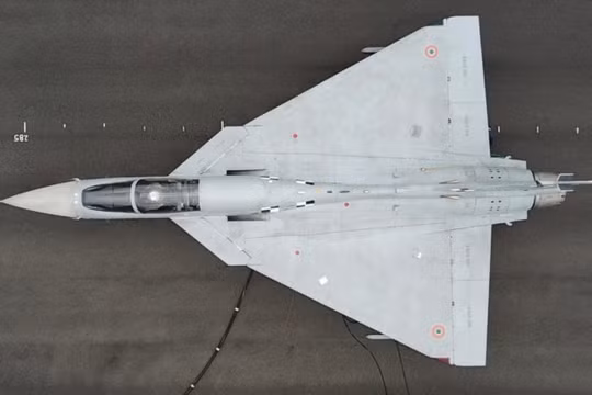 Mẫu chiến đấu cơ hạng nhẹ Tejas của Ấn Độ. Ảnh: MW.