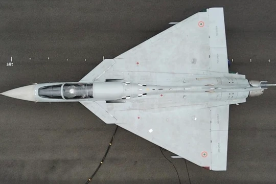 Mẫu chiến đấu cơ hạng nhẹ Tejas của Ấn Độ. Ảnh: MW.