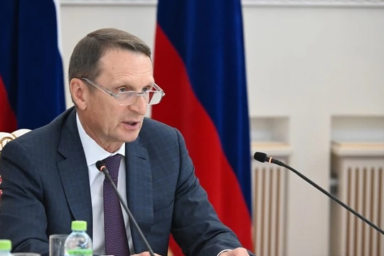 Người đứng đầu Cơ quan Tình báo Đối ngoại Nga (SVR) Sergey Naryshkin (Ảnh: Sputnik)