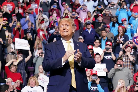 Tổng thống Mỹ Donald Trump (ảnh: SCMP)