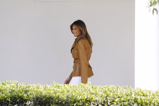 Đệ nhất phu nhân Mỹ Melania Trump hứng chỉ trích vì kế hoạch cải tạo Vườn Hồng Nhà Trắng (Ảnh: RT)