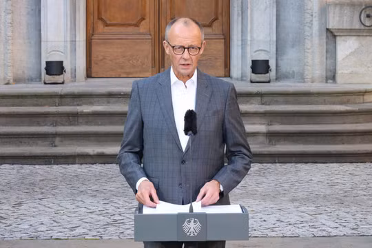 Thủ tướng Đức Friedrich Merz. Ảnh: Getty.