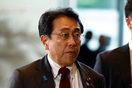 Bộ trưởng Bộ phục hồi kinh tế Nhật Bản Ryosei Akazawa trong bức ảnh chụp tại Tokyo, Nhật Bản vào ngày 1/10/2024. Ảnh: Reuters.