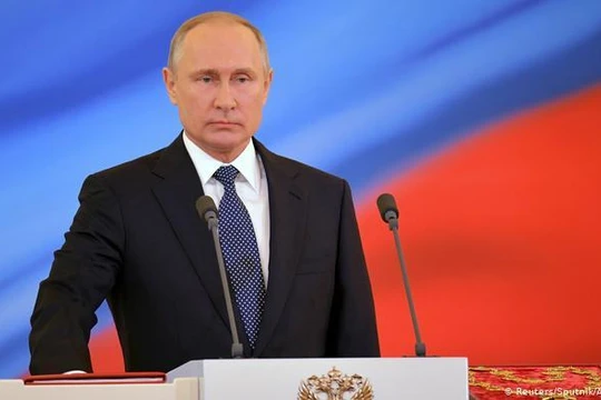 Tổng thống Nga Vladimir Putin (Ảnh: DW)