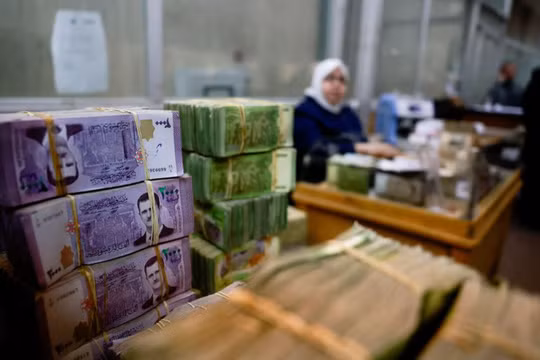 Ngân hàng trung ương Syria đã trở lại hoạt động bình thường từ cuối tuần trước. Ảnh: Reuters.