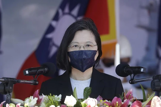 Nhà lãnh đạo Đài Loan Thái Anh Văn (Ảnh: AP)