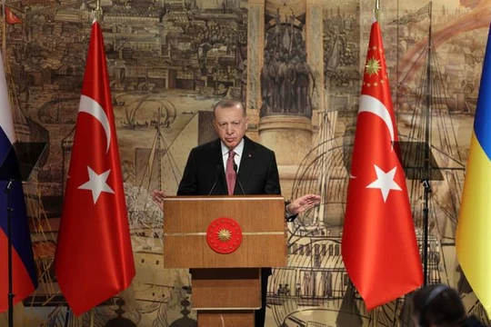 Tổng thống Thổ Nhĩ Kỳ Recep Tayyip Erdogan (Ảnh: Getty)