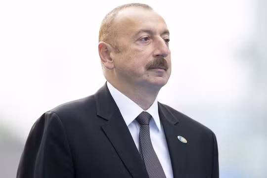 Tổng thống Azerbaijan Ilham Aliyev. Ảnh: Getty.