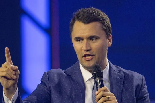 Charlie Kirk, một nhân vật bảo thủ nổi tiếng, trong bài phát biểu tại Arizona ngày 19/12/2024. Ảnh: Getty.