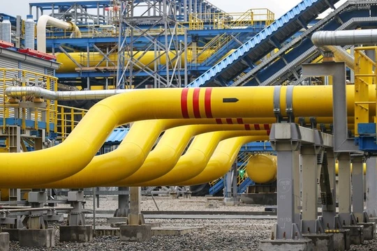 Một tuyến đường ống dẫn dầu của Nga. Ảnh: Sputnik.