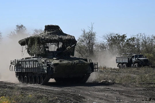 Bộ Quốc phòng Nga tuyên bố đẩy lui các lực lượng Ukraine ở nhiều khu vực thuộc Kursk (Ảnh: Sputnik)