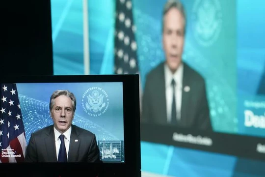 Ngoại trưởng Mỹ Antony Blinken (Ảnh: RT)