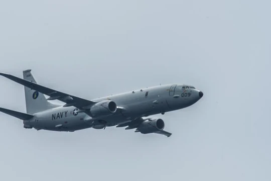 Máy bay do thám P-8A Poseidon của Mỹ (Ảnh: CNN)