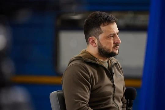 Tổng thống Ukraine Volodymyr Zelensky (Ảnh: RT)