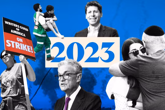 Những sự kiện chấn động đã định hình nên năm 2023 (Ảnh: FT)