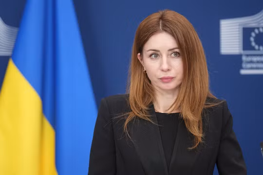 Cựu Bộ trưởng Năng lượng Ukraine Svetlana Grinchuk. Ảnh: Getty.