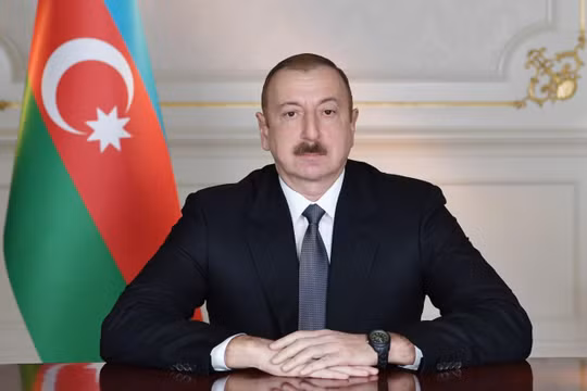 Tổng thống Azerbaijan Ilham Aliyev (Ảnh: AzerNews)