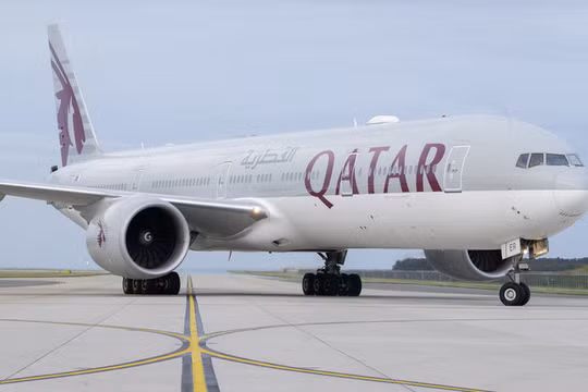 Chi phí nâng cấp chiếc máy bay Boeing 747-8 được Qatar tặng có thể lên đến gần 1 tỷ USD. Ảnh: Getty.
