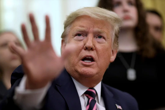 Tổng thống Mỹ Donald Trump (Ảnh: Axios)