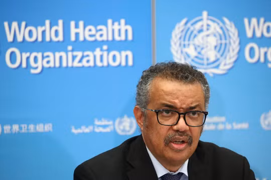 Tổng Giám đốc WHO Tedros Adhanom Ghebreyesus (Ảnh: Reuters)