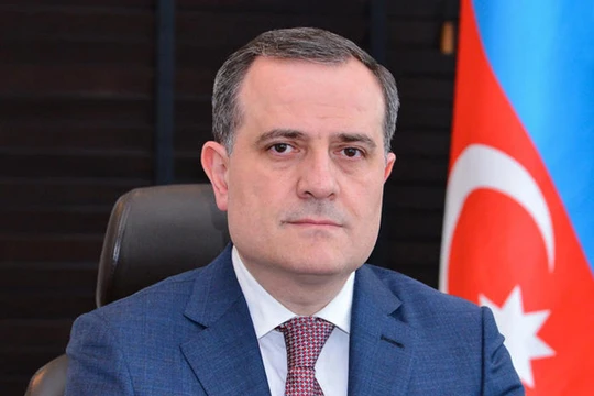 Ngoai truong Azerbaijan Jeyhun Bayramov (Ảnh: Trend)
