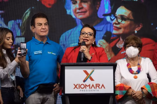 Ứng viên Xiomara Castro tuyên bố sẽ cắt đứt quan hệ ngoại giao với Đài Loan nếu đắc cử (Ảnh: Bloomberg)