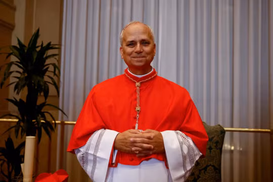 Hồng y người Mỹ Robert Prevost đã được bầu làm Giáo hoàng Leo XIV vào ngày 8/5. Ảnh: Reuters.