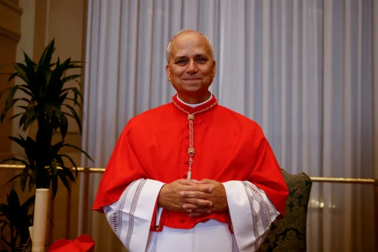 Hồng y người Mỹ Robert Prevost đã được bầu làm Giáo hoàng Leo XIV vào ngày 8/5. Ảnh: Reuters.