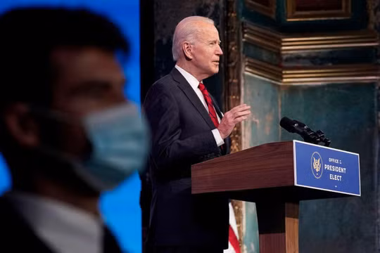 Lễ tuyên thệ nhậm chức của ông Joe Biden diễn ra trong bối cảnh đại dịch COVID-19 và quan ngại an ninh (Ảnh: ABC News)