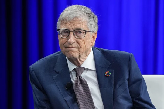 Tỷ phú Mỹ, nhà hoạt động từ thiện Bill Gates. Ảnh: Getty.