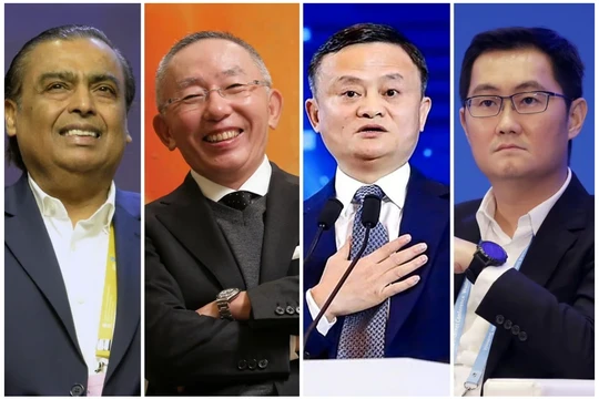 Top 10 tỉ phú có tầm ảnh hưởng nhất châu Á (Ảnh: SCMP)