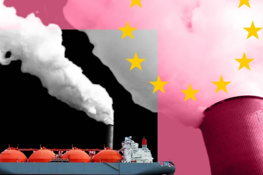 Do bị Nga giảm mạnh nguồn cung năng lượng, EU phải tăng đầu tư vào các dự án năng lượng bẩn (Ảnh: Financial Times)