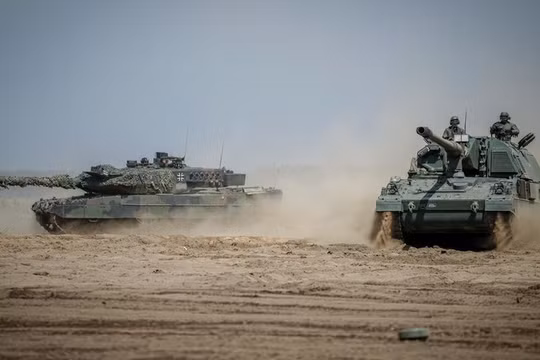 Estonia đào hào chống tăng dọc biên giới với Nga mặc dù thừa nhận không có mối đe dọa trực tiếp. Ảnh: Getty.