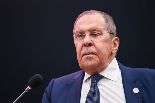 Bộ trưởng Ngoại giao Nga Sergey Lavrov. Ảnh: Getty.