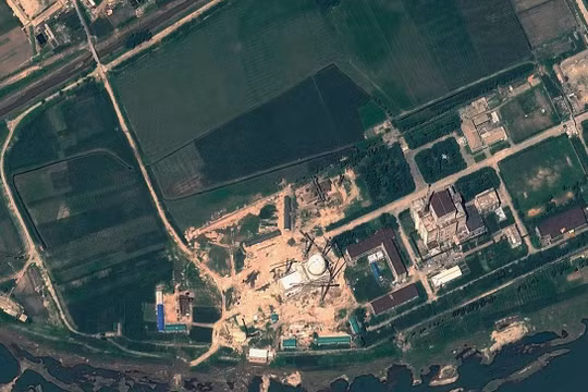 Ảnh chụp về tinh Trung tâm Khoa học Nguyên tử Yongbyon ngày 22/8 (Ảnh: AFP)