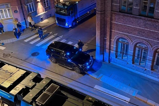 Cảnh sát đã phong tỏa khu vực xảy ra vụ việc ở Oslo, Na Uy. Ảnh: RT.