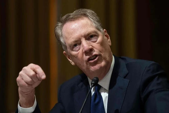 Đại diện Thương mại Mỹ Robert Lighthizer (Ảnh: SCMP)