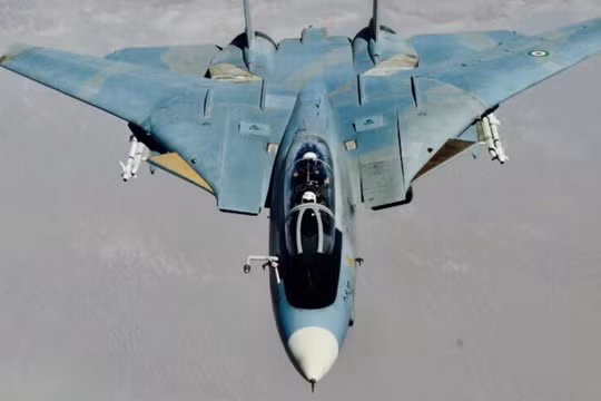 Chiến đấu cơ F-14 của Hải quân Mỹ. Ảnh: MW.